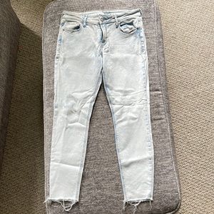 Acid Wash Skinny Jeans